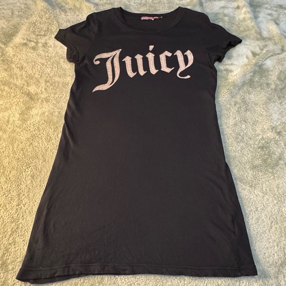 Juicy Couture Tops - Y2K Juicy Couture Classic Black Tunic Tee